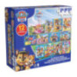 Coffret 12 puzzles paw