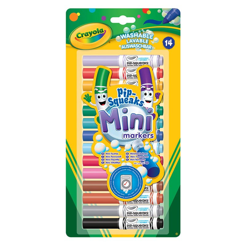 14 minis feutres a colorier