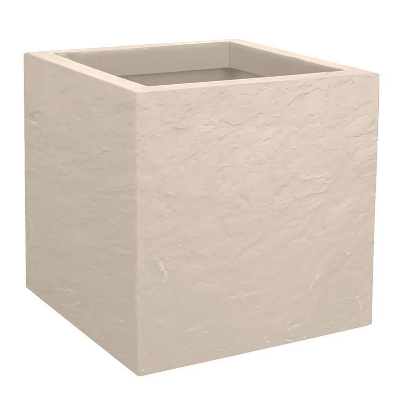 Pot carre volcania up sable