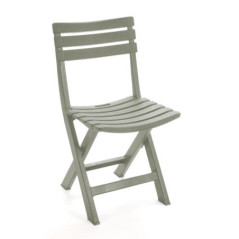 Chaise pliante plastique vert