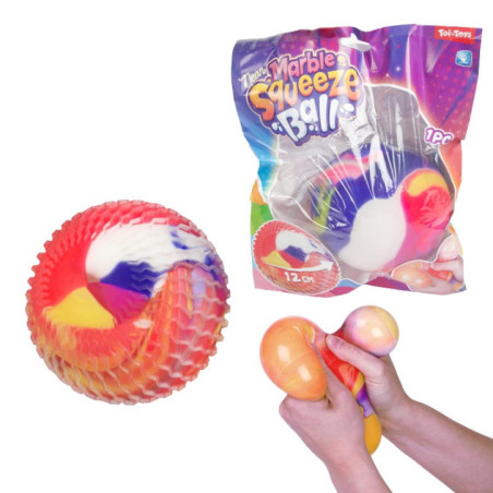 Balle anti-stress neon