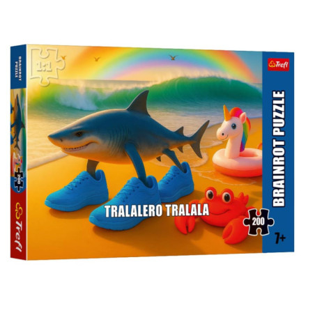 Puzzle 200p brainrot tralalero t