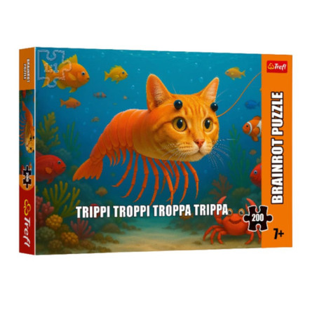 Puzzle 200p brainrot trippi trop