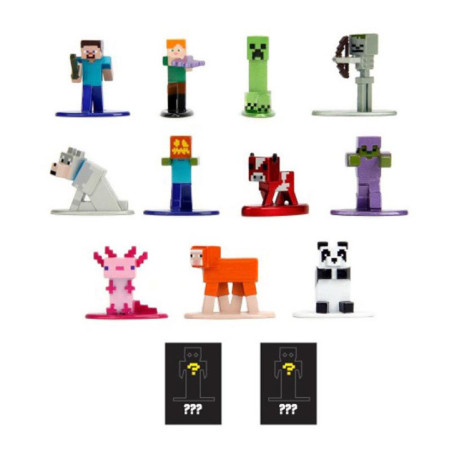 Minecraft figurines jada