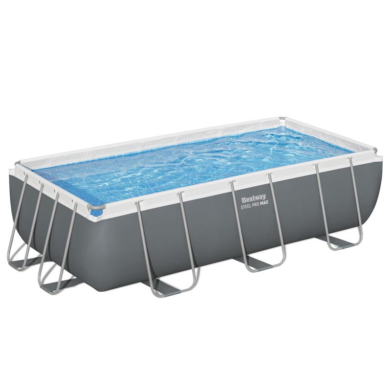 Piscine 404x201x100 tubulaire re