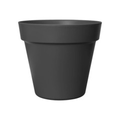 Pot rond polypro anthracite o60c