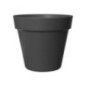 Pot rond polypro anthracite o60c