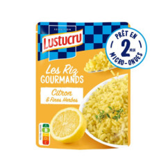 Riz micro ondes citron 220g