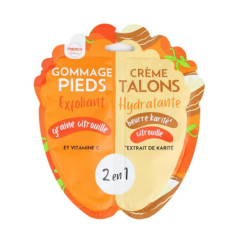 Gommage/creme hydratante pieds