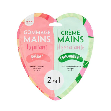 Gommage/creme hydratante mains