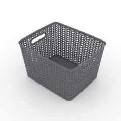 Paniere de rangement chevron