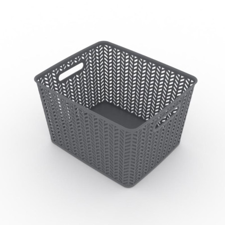 Paniere de rangement chevron