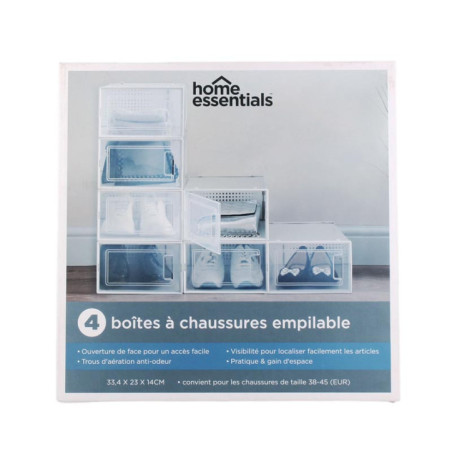 Boites a chaussures x4