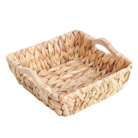 Corbeille pain tresse 24x24x10cm