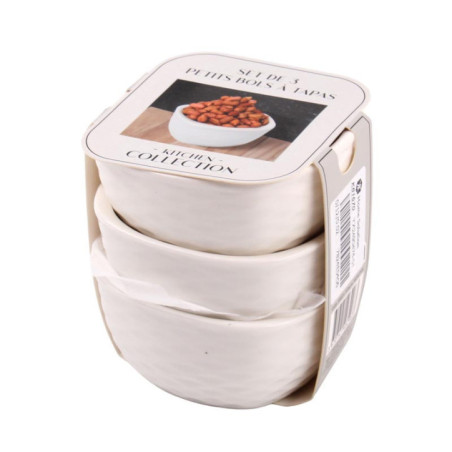 Set de 3 petits bols a tapas