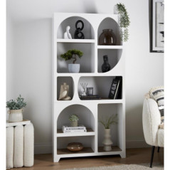 Grand meuble voute blanc / effet