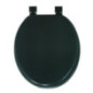 Abattant wc mousse noir 36x39cm