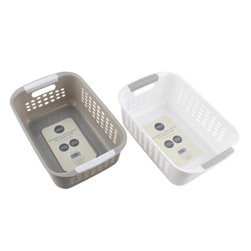 Paniere rangement rectangulaire