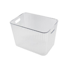 Paniere de rangement striee l