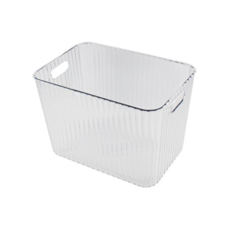 Paniere de rangement striee l