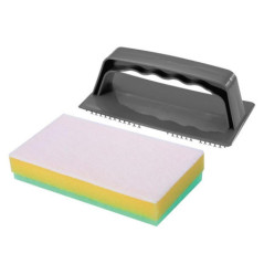 Brosse eponge avec poignee