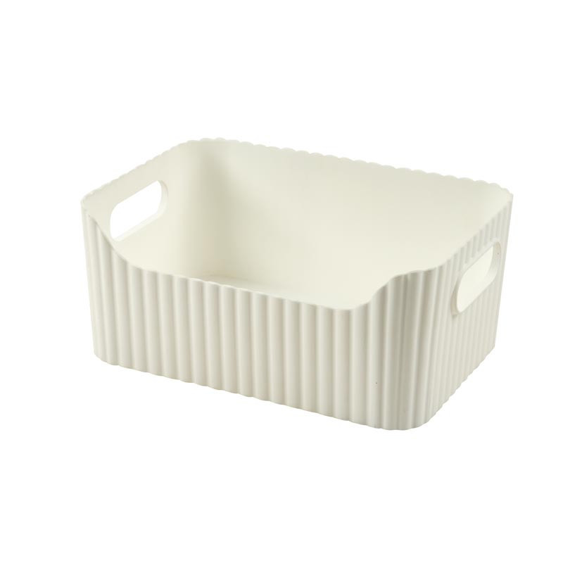 Paniere de rangement blanc