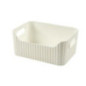 Paniere de rangement blanc