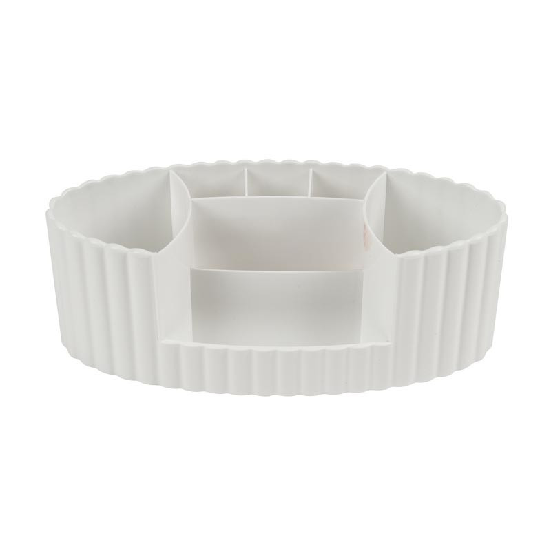 Presentoir a maquillage blanc