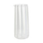 Pichet en verre motif rayures