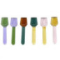 Lot de 6 cuillere verre colore
