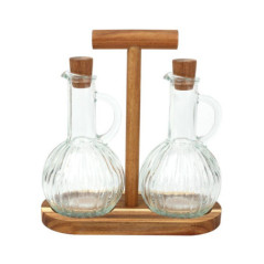 2 bouteilles + support