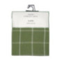 Nappe a carreaux vert et blanc