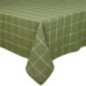 Nappe a carreaux vert et blanc