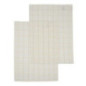 Lot de 2 torchons carreaux