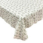 Nappe imprime feuillage 132x230
