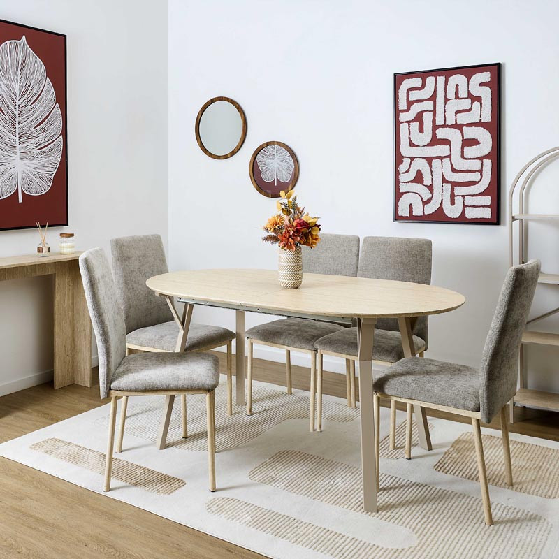 Table extensible 6 a 8 pers terr