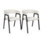 2 fauteuils design cotele scott