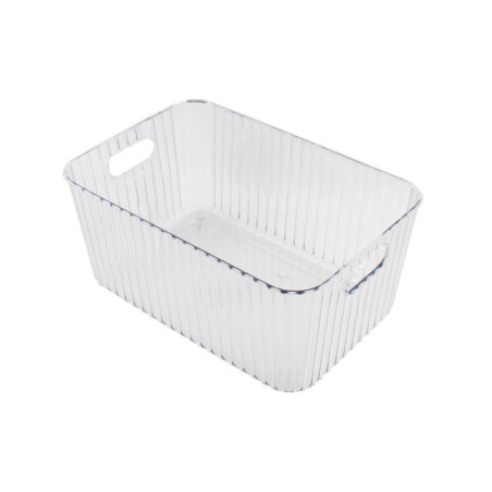 Paniere de rangement striee m