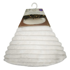 Jupe de sapin creme stripe