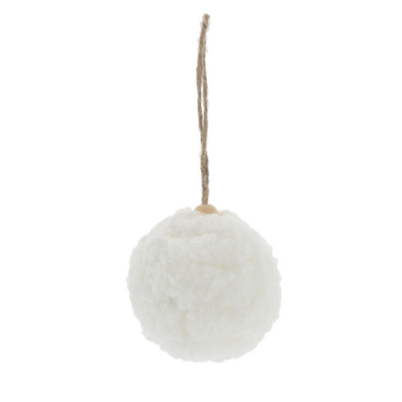 Pack de 6 boules pompom boucle