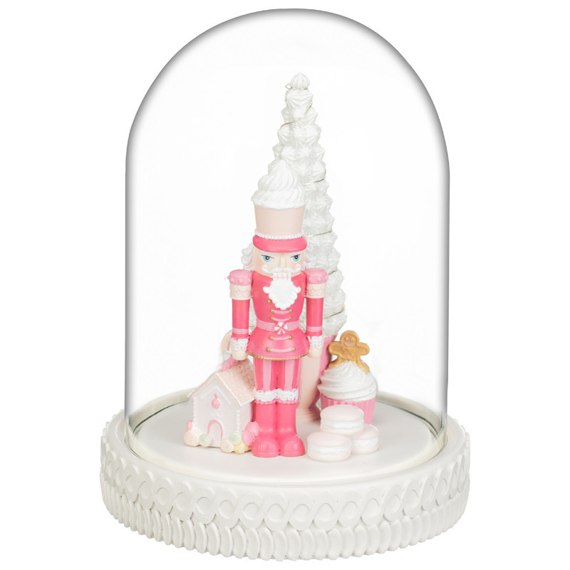 Cloche led avec caisse noisette