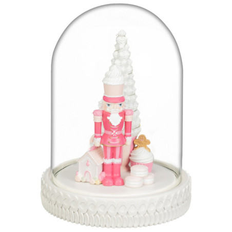 Cloche led avec caisse noisette