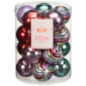 Pack de 20 boules 60mm multi cou