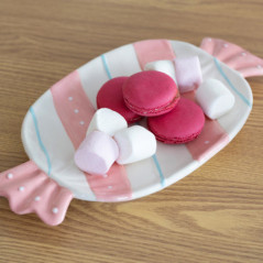Plat de presentation bonbon