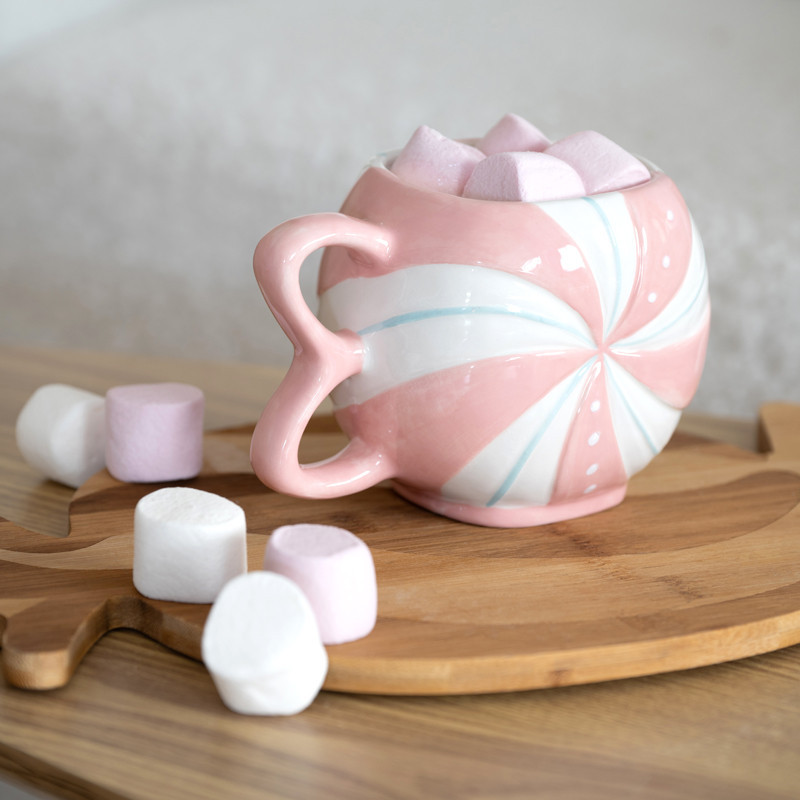 Mug bonbon 3d rose