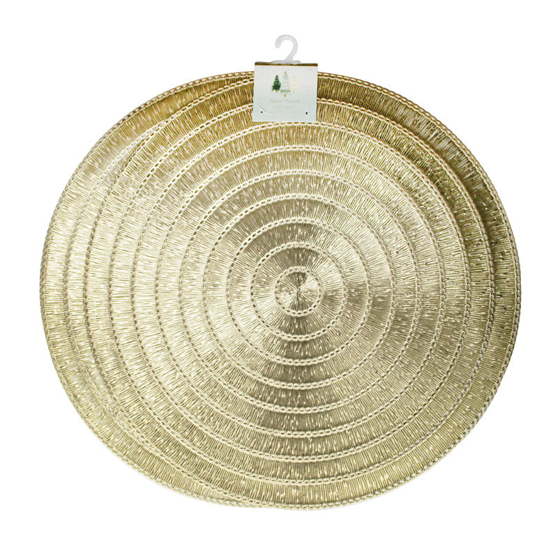 Lot de 2 sets de table tresse