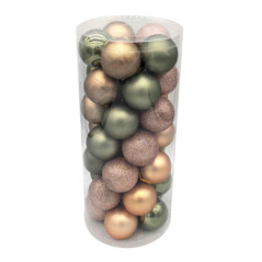Pack de 35 boules 60mm forest