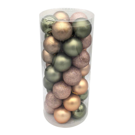 Pack de 35 boules 60mm forest