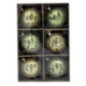 Pack de 6 boules vertes