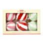 Pack de 6 boules 12cm multi coul
